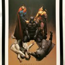 Batman Wonder Woman Superman by Clay Mann FRAMED 12x16 Art Print Poster DC Comic