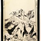 Alpha Flight #52 by Kevin Nowlan 11x17 FRAMED Original Art Poster Marvel Comics