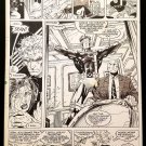X-Men #4 pg. 11 Cyclops Jim Lee 11x17 FRAMED Original Art Poster Marvel Comics