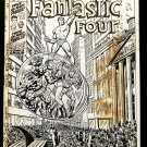 Fantastic Four Annual #8 John Romita 11x17 FRAMED Original Art Poster Marvel Com