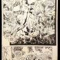 X-Men #269 pg. 27 Captain Marvel Jim Lee 11x17 FRAMED Original Art Poster Comics