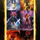 Jean Grey Dark Phoenix by Inhyuk Lee 9.5x14.25 Art Print Marvel Comics Poster