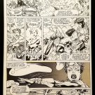 X-Men #276 pg. 13 Jubilee Jim Lee 11x17 FRAMED Original Art Poster Marvel Comics