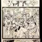 X-Men #8 pg. 4 Jubilee Jim Lee 11x17 FRAMED Original Art Poster Marvel Comics