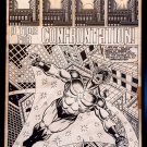 Captain Marvel #30 pg. 10 by Jim Starlin 11x17 FRAMED Original Art Print Comic P