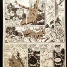 X-Men #268 pg. 8 Black Widow bondage Jim Lee 11x17 FRAMED Original Art Poster Ma