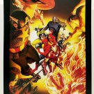Avengers vs. Invaders WWII by Alex Ross 9x12 FRAMED Marvel Comics Art Print Post