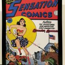 Sensation Comics #1 Wonder Woman 9x12 FRAMED DC Comics Art Print Poster