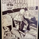 X-Men #106 pg. 1 variant by Dave Cockrum 11x17 FRAMED Original Art Poster Comics