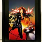 Black Widow by Greg Land 11x14 FRAMED Marvel Comics Art Print Poster