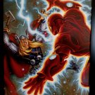 Iron Man Thor Marvel Masterpieces by Joe Jusko 9x12 FRAMED Comics Art Print