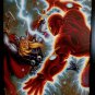 Iron Man Thor Marvel Masterpieces by Joe Jusko 9x12 FRAMED Comics Art Print