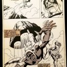 Captain America #265 pg. 27 Mike Zeck 11x17 FRAMED Original Art Poster Marvel Co