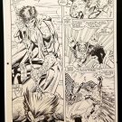 Uncanny X-Men #277 pg. 24 Gambit Jim Lee 11x17 FRAMED Original Art Poster Marvel