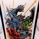 Dark Nights Death Metal by Jim Lee FRAMED 12x16 Art Print DC Comics Poster