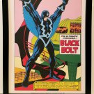 Inhumans Black Bolt by Jack Kirby 9x12 FRAMED Marvel Comics Vintage Art Print Po