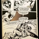Captain America #266 pg. 23 Mike Zeck 11x17 FRAMED Original Art Poster Marvel Co