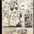 X-Men #3 pg. 22 Magneto Jim Lee 11x17 FRAMED Original Art Poster Marvel Comics