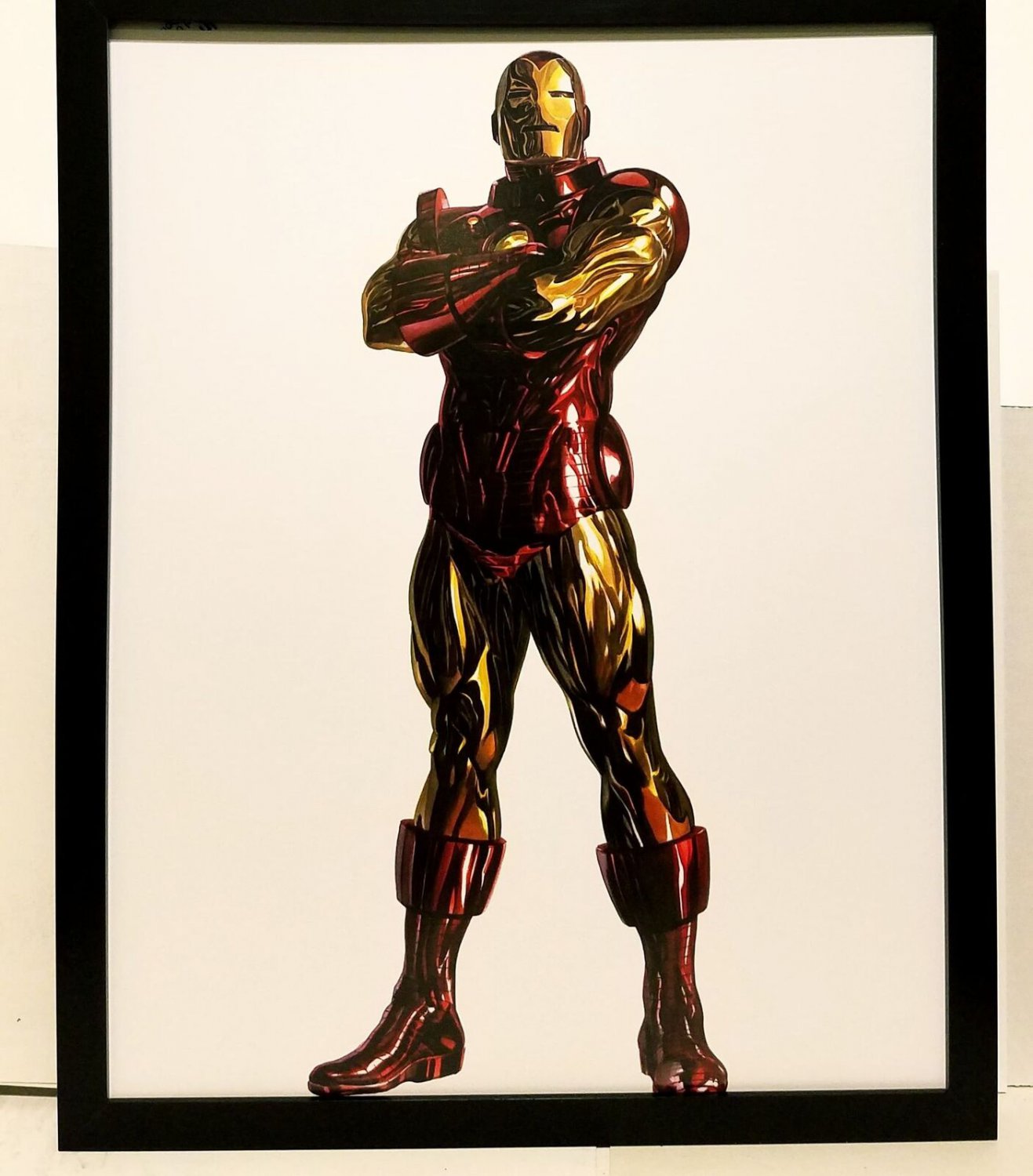 Iron Man Avengers Timeless by Alex Ross FRAMED 11x14 Art Print Marvel Comics Pos