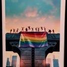 Teen Titans by Stephen Byrne FRAMED 12x16 LGBTQ Art Print DC Gay Pride Comics Po