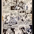 Captain Marvel #25 pg. 17 by Jim Starlin 11x17 FRAMED Original Art Print Comic P