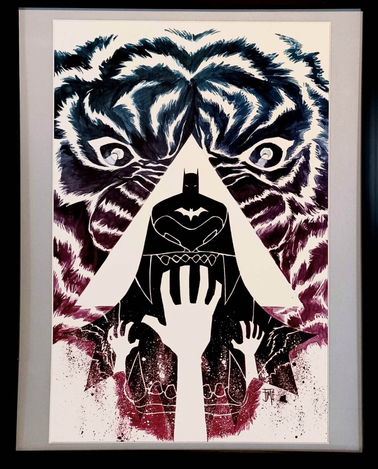 Batman Detective Comics Francis Manapul 11x14 FRAMED DC Comics Art Print Poster