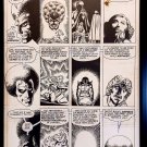 Warlock #9 pg. 6 by Jim Starlin 11x17 FRAMED Original Art Print Marvel Comics Po
