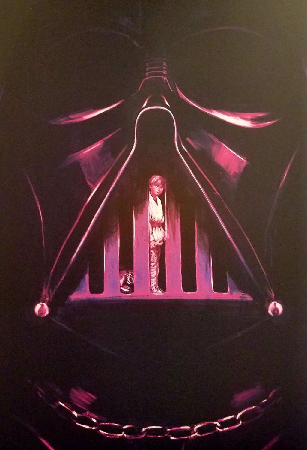 Star Wars Darth Vader by Mike Del Mundo 11x16 Art Poster Print Marvel Comics