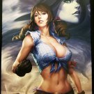 Wizard of Oz by Stanley Artgerm Lau 12x16 FRAMED Art Print Zenescope Comics