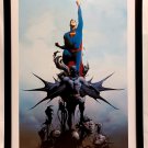 Batman & Superman by Jae Lee FRAMED 12x16 Art Print DC Comics Poster