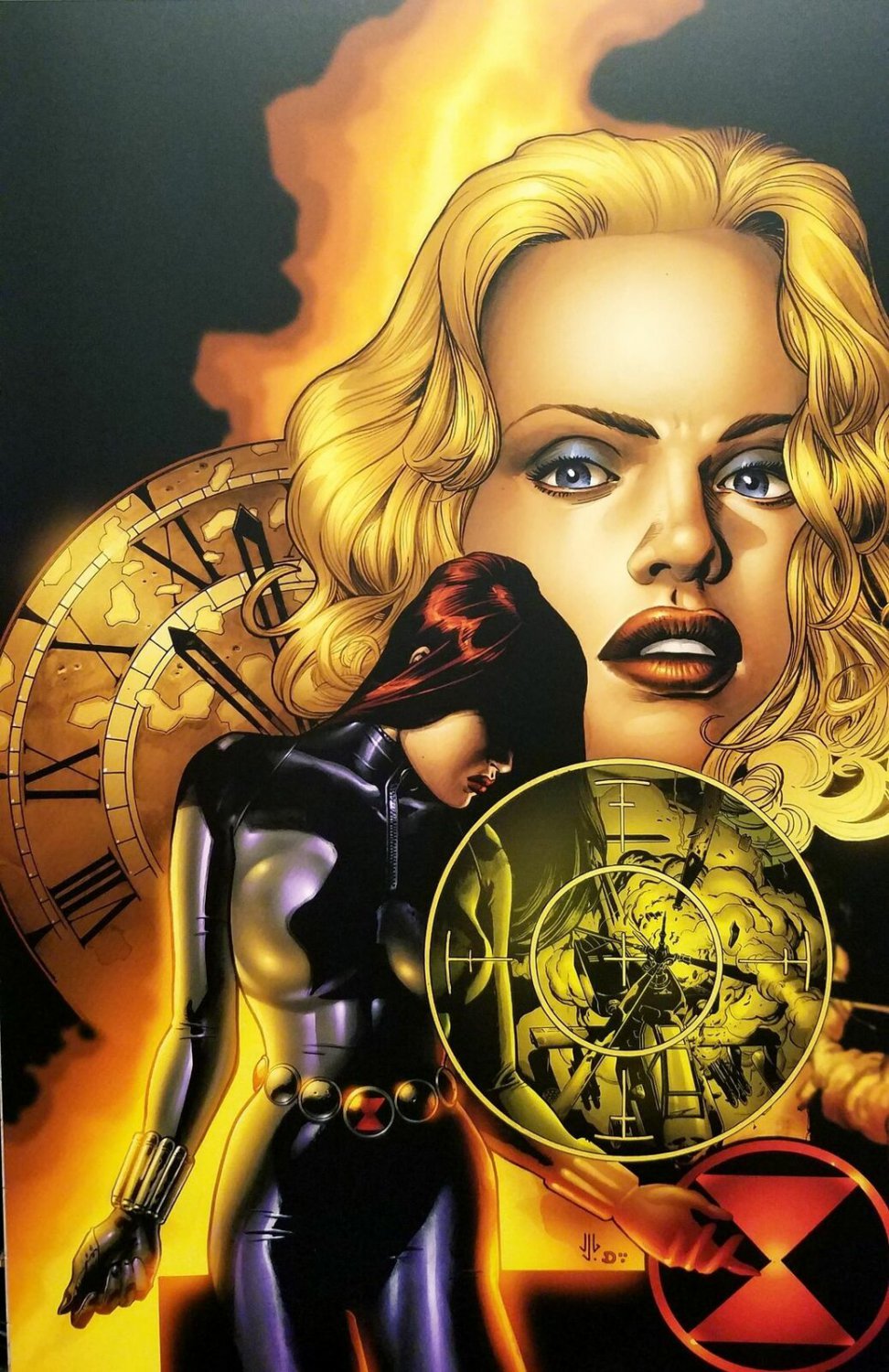 Black Widow by J.G. Jones 11x16 Art Print Poster Marvel Comics MCU