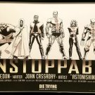 Astonishing X-Men John Cassaday 11x17 FRAMED Original Art Poster Marvel Comics