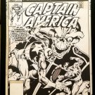 Captain America #263 by Mike Zeck 11x17 FRAMED Original Art Marvel Poster