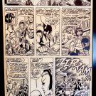 X-Men #96 pg. 15 by Dave Cockrum 11x17 FRAMED Original Art Poster Marvel Comics