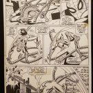 Amazing Spider-Man #100 pg. 21 Gil Kane 11x17 FRAMED Original Art Poster Marvel