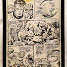 Fantastic Four Annual #6 pg. 36 by Jack Kirby 11x17 FRAMED Original Art Poster M