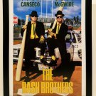 Bash Brothers Canseco McGwire Costacos Brothers 8.5x11 FRAMED Print Vintage 80s