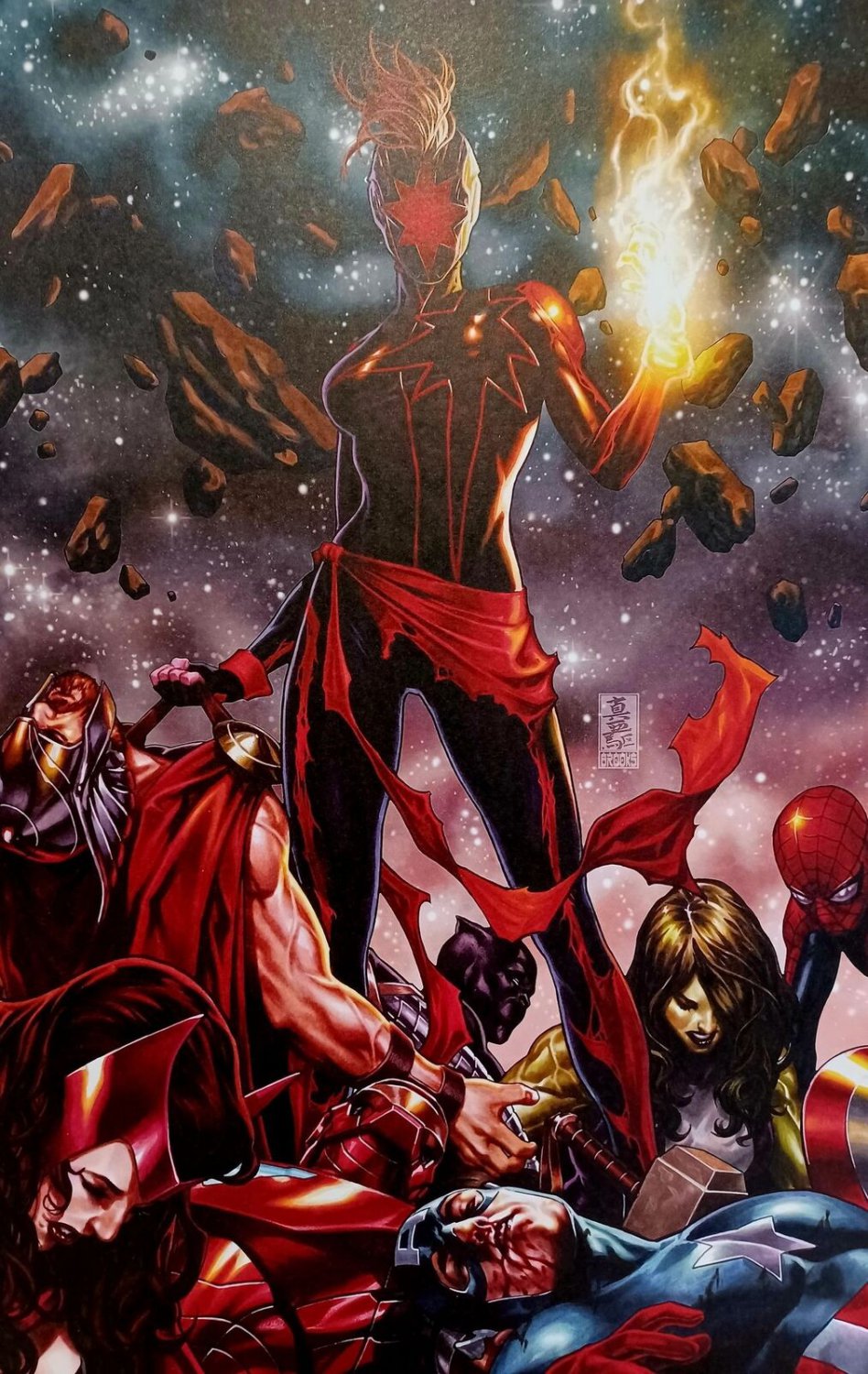 Star vs. the Avengers by Mark Brooks 9.5x14.25 Art Poster Print New Marvel Comic