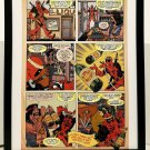 Deadpool Vintage Hostess 70s ad homage 11x14 FRAMED Marvel Comics Art Print Post