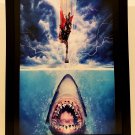 Thor vs Jaws homage by Greg Horn 9x12 FRAMED Art Print Marvel Comics Poster