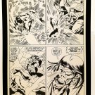 Silver Surfer #9 pg. 6 by John Buscema 11x17 FRAMED Original Art Print Marvel Co