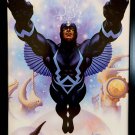 Black Bolt Marvel Masterpieces by Joe Jusko 9x12 FRAMED Marvel Comics Art Print