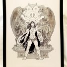 Wonder Woman B&W by Frank Cho FRAMED 12x16 Art Print DC Comics Poster