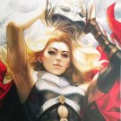 Jane Foster Thor Poster Print by Stanley "Artgerm" Lau, 9.5x14.25 New Marvel Com