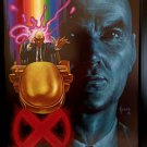 Professor X Marvel Masterpieces by Joe Jusko 9x12 FRAMED Comics Art Print Poster