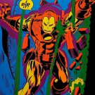 Iron Man by Gene Colan 20x30 Black Light Art Marvel Comics Poster Third Eye Prin