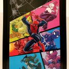 Spider-Man Spider-Verse by Frank Springer 11x14 FRAMED Marvel Comics Art Print P