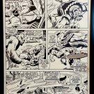 Avengers #79 pg. 15 by John Buscema 11x17 FRAMED Original Art Print Marvel Comic