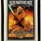 Star Wars Attack of the Clones IMAX 2002 9x12 FRAMED Art Print Movie Poster