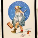 Harley Quinn Snow by Frank Cho FRAMED 12x16 Art Print DC Comics Poster